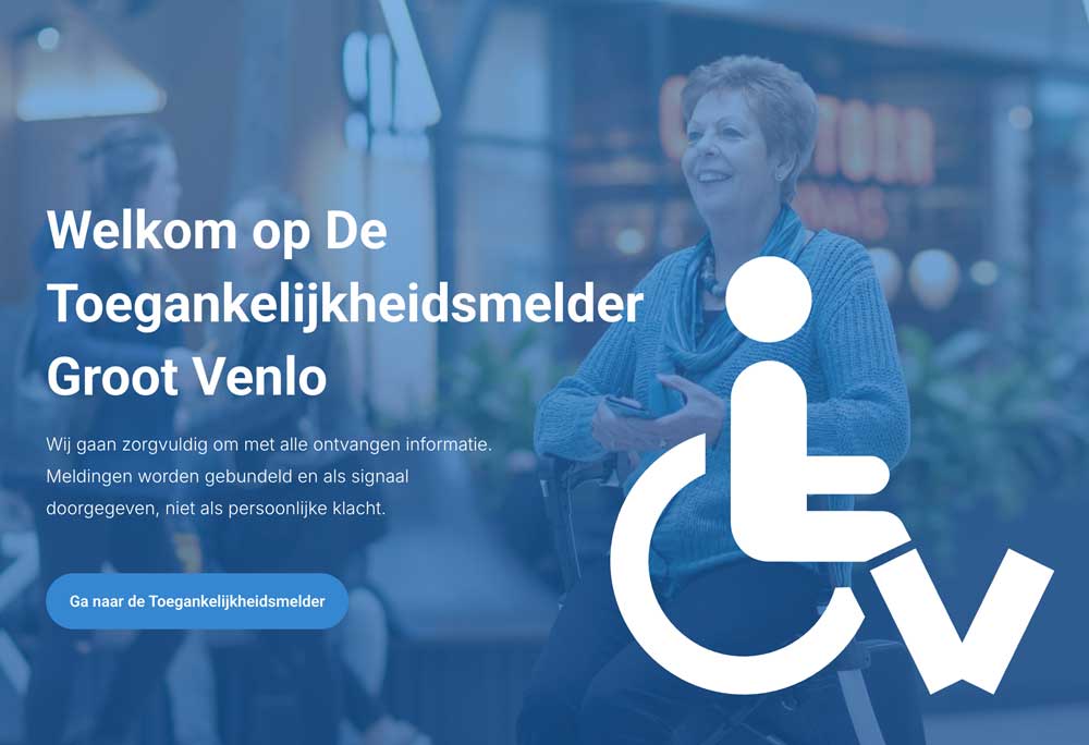 Toegankelijkheidsmelder Groot Venlo